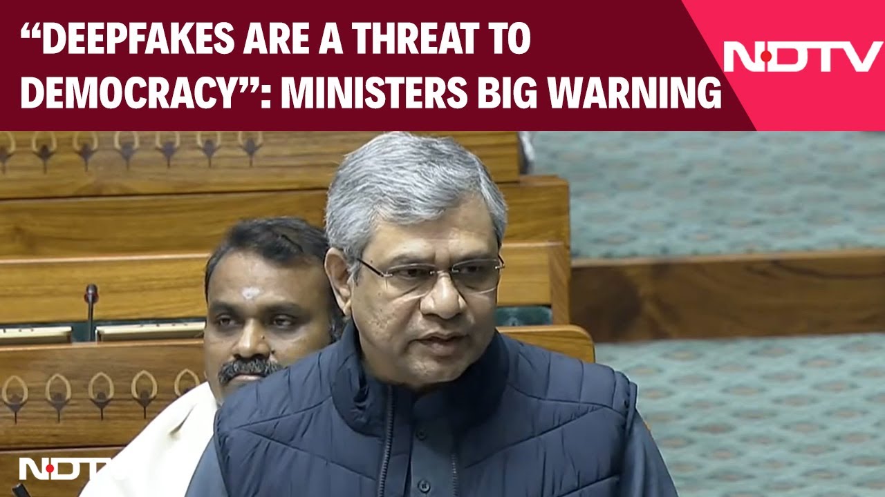 Union Minister Warns Fake News And AI Deepfakes Pose 'Threat to Democracy'