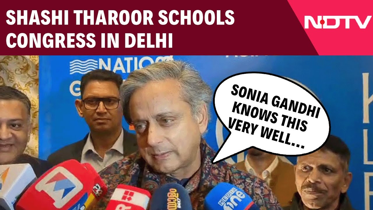 Shashi Tharoor | Shashi Tharoor Makes Strong Remark Against Opposition Creating Ruckus In The House