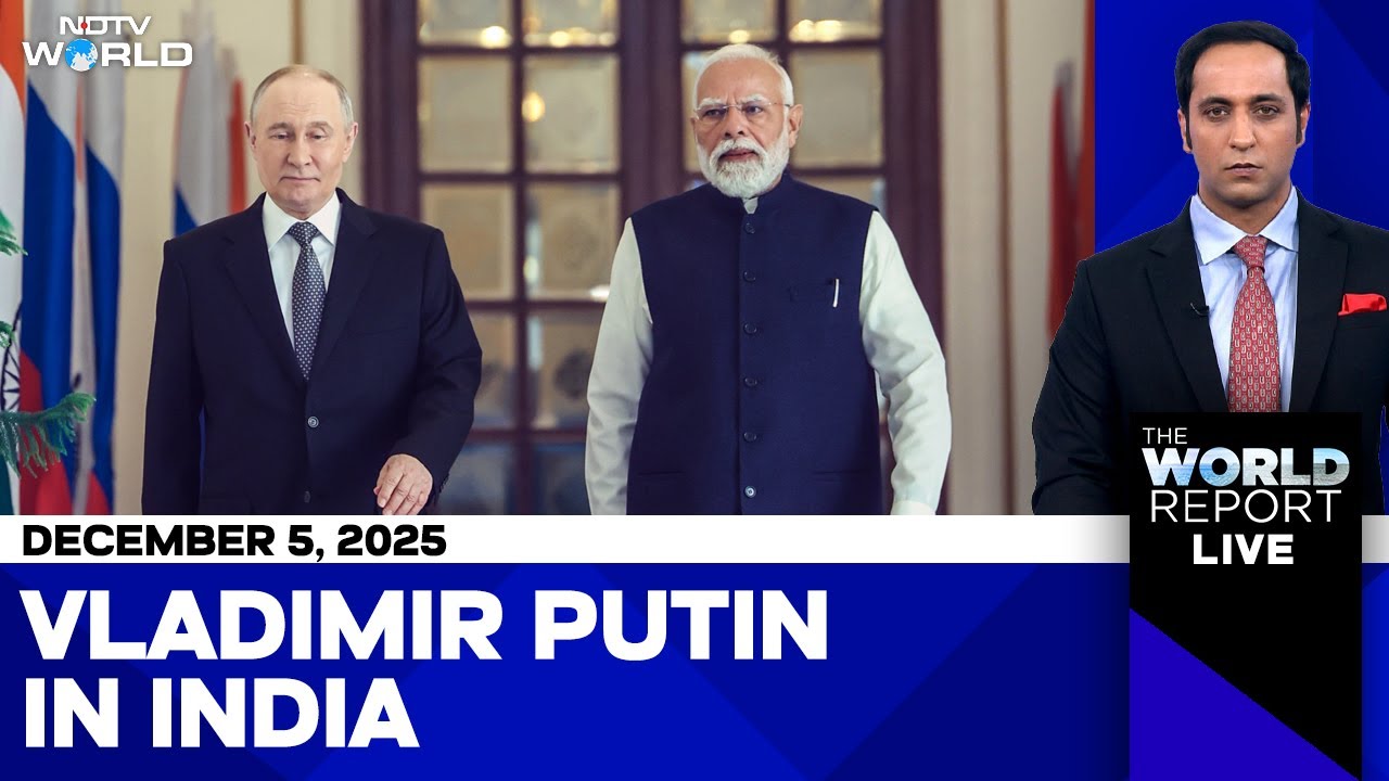 Vladimir Putin In India | Trumps Vs Maduro | The World Report