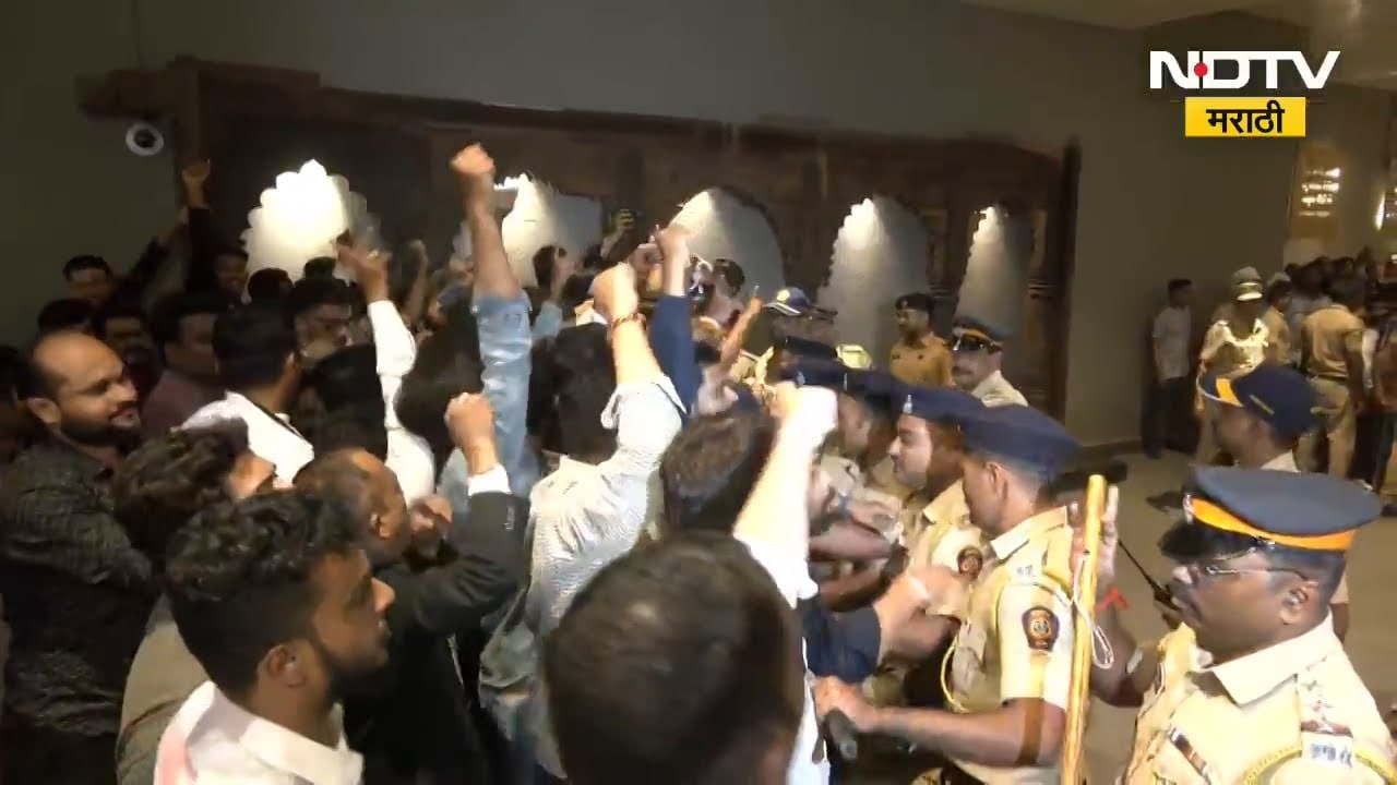 Worli | ShivsenaUBT | BJP | कामगार युनियनवरुन वरळीत ठाकरे गट आणि भाजपमध्ये जोरदार राडा | NDTV मराठी