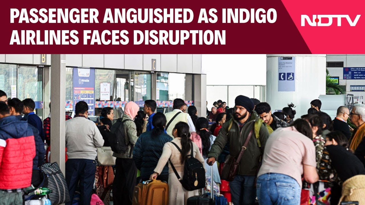 "No Response By Authorities…" Passenger Anguished As Indigo Airlines Continues To Face Disruption