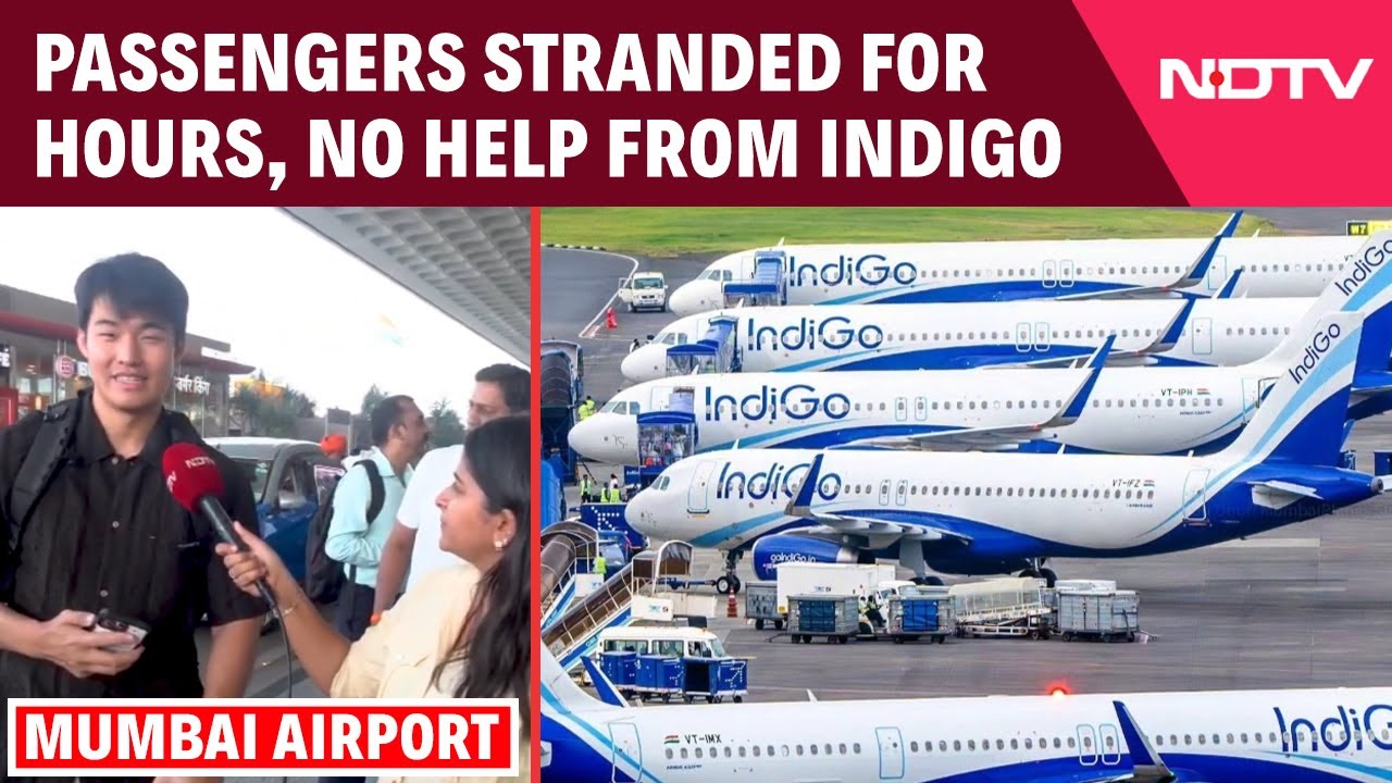 Chaos At Mumbai Airport: Passengers Stranded For Hours, No Help From IndiGo