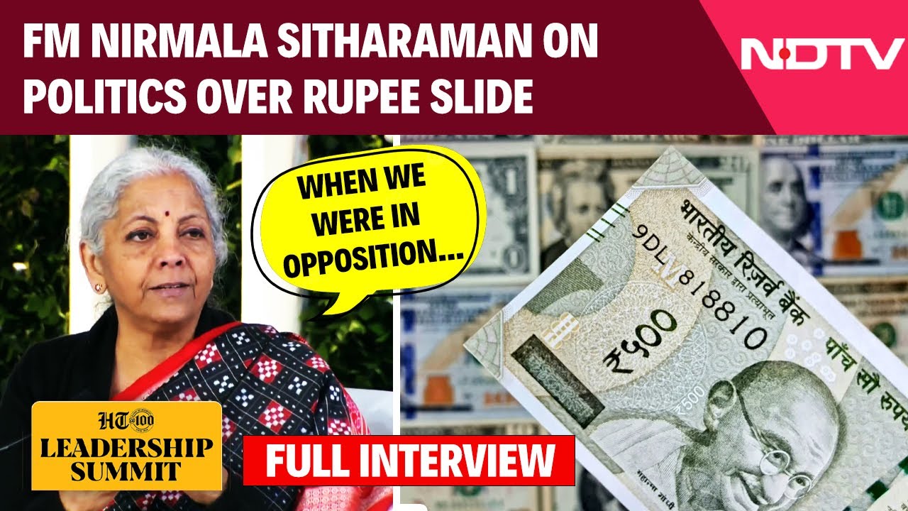 Nirmala Sitharaman On Growth & Investment: India Is Shifting To A New Economic Order