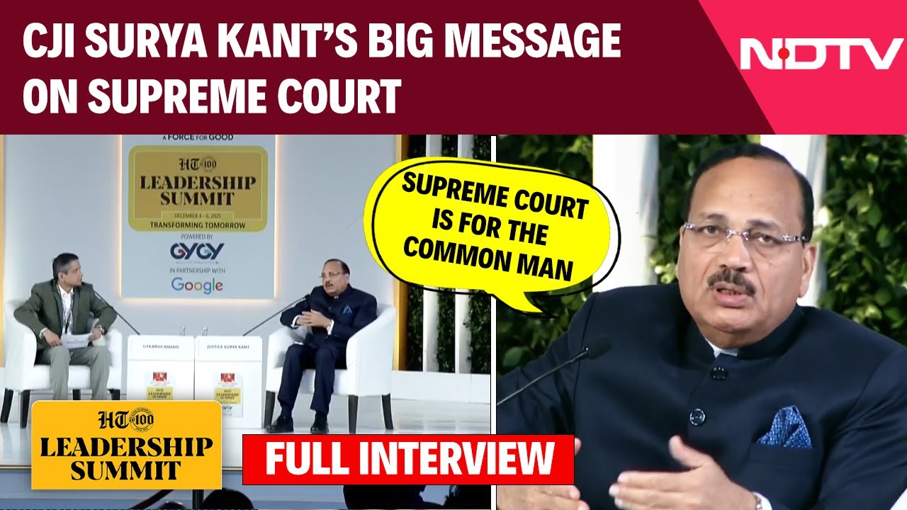 CJI Surya Kant: My First Priority Is A Predictable Justice Timeline