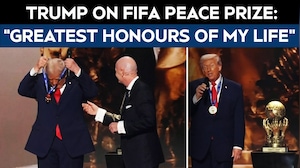 "One Of The Greatest Honours Of My Life": Trump On FIFA Peace Prize Award