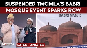 Babri Masjid Row | Suspended TMC MLA’s Babri-Model Mosque Move Triggers Massive Row