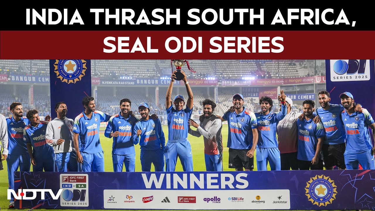 India Vs South Africa 3ODI | Virat Kohli's Unbeaten 65 Guide India To Series-Clinching Win Over SA