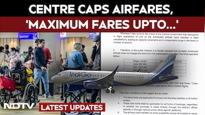 Indigo Crisis News | Centre Caps Airfares To Prevent "Opportunistic Pricing" Amid IndiGo Crisis