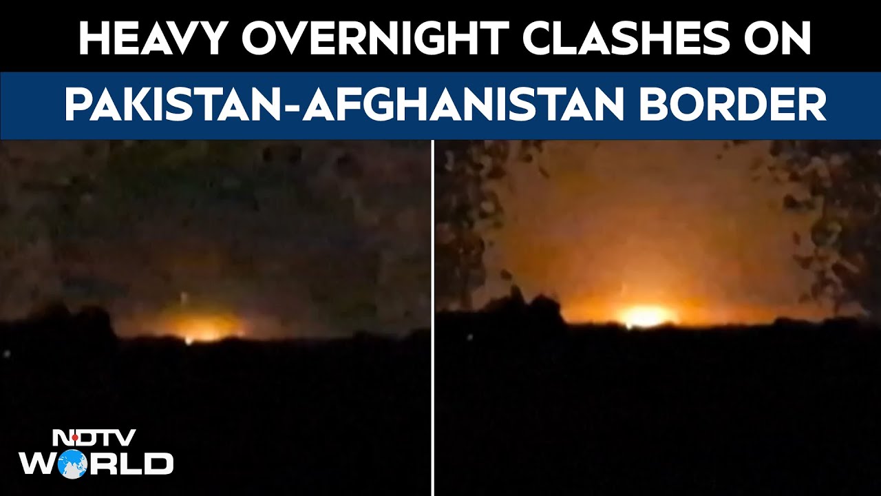 Afghanistan Attack Pakistan | Pak-Afghan Border: Pak, Afghanistan Trade Fire Along Border
