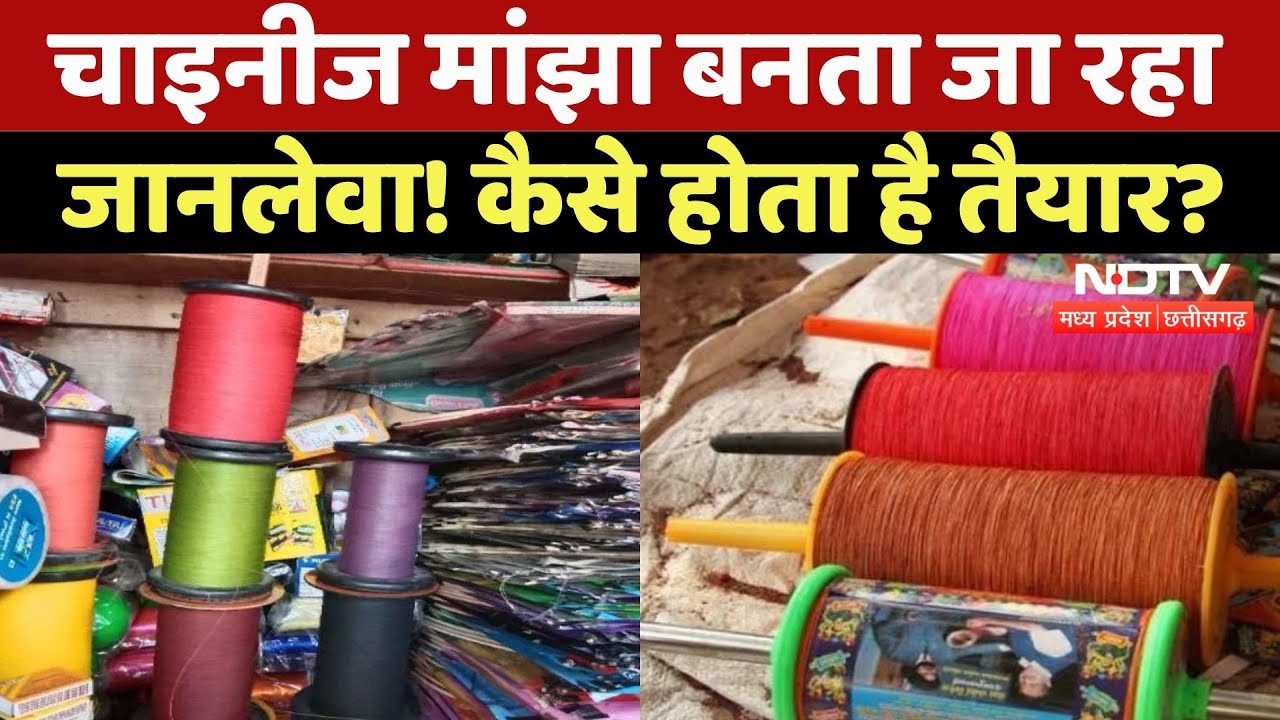 Chinese Manjha से सावधान! देखिए कैसे होता है तैयार?