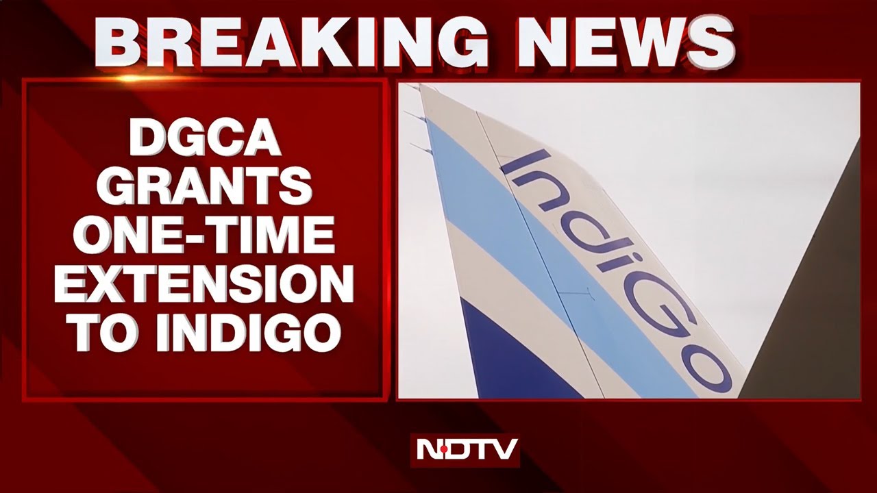 Indigo News Today | DGCA Grants IndiGo 24-Hour Extension to Reply to Show-Cause Notice