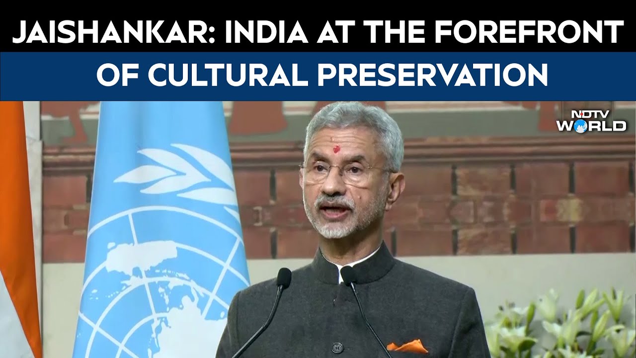 S Jaishankar Highlights India's Role in Protecting Intangible Cultural Heritage at UNESCO