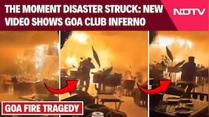 Goa Fire News | Chilling Moment Caught On Camera As Deadly Goa Nightclub Fire Kills 25