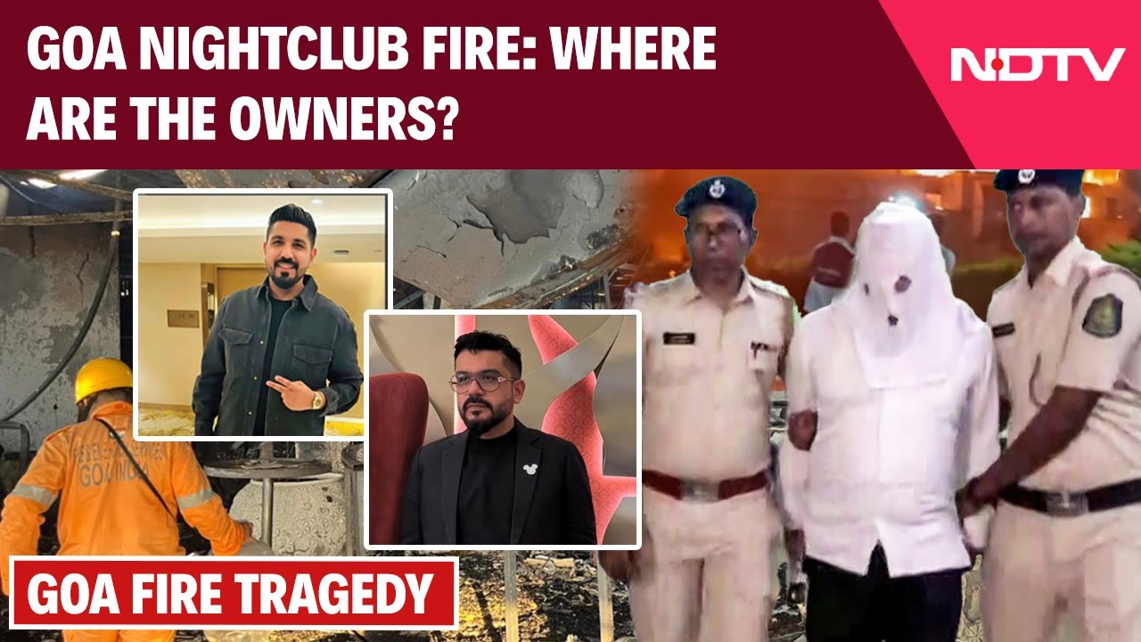 Goa Fire Tragedy | Goa Nightclub Fire: Absconding Owners Under Scanner as Police Hunt Lutra Brothers
