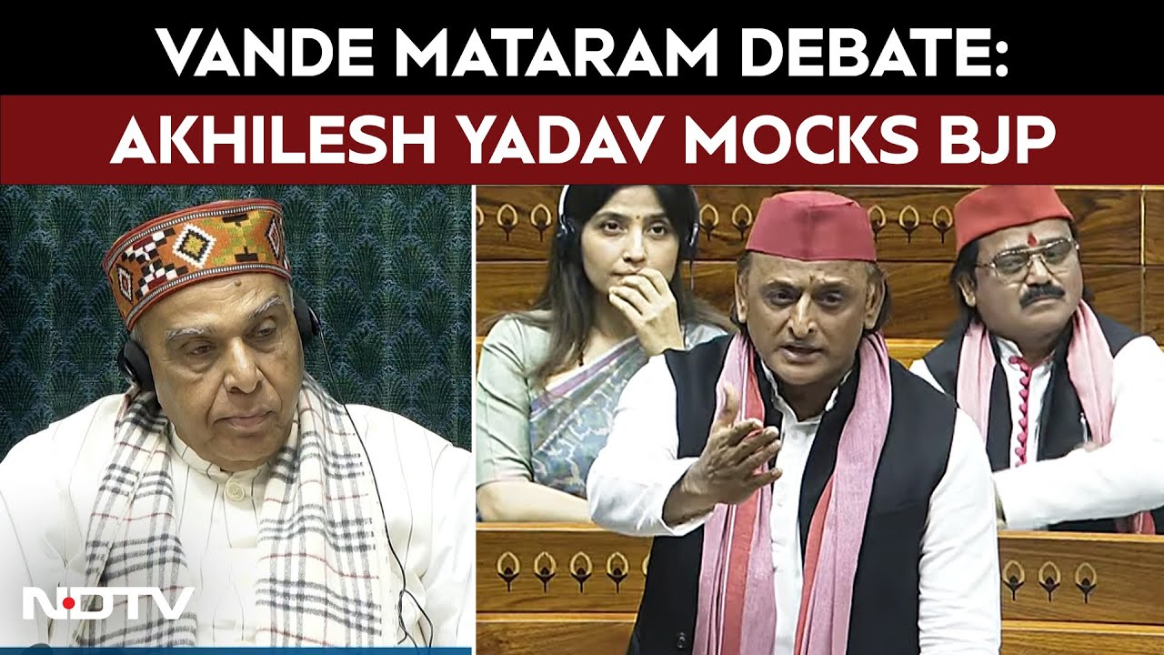 Vande Mataram Debate: Akhilesh Yadav Targets BJP, Questions Its Freedom Struggle Legacy