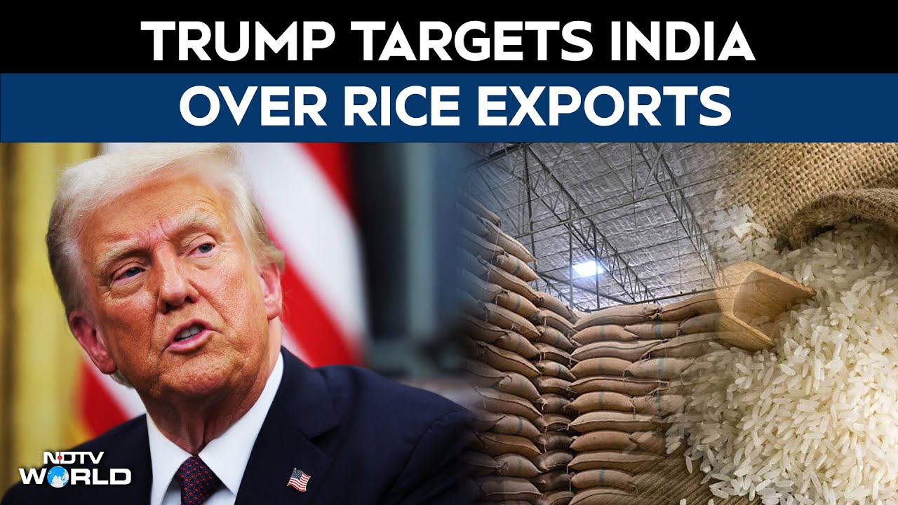 Trump Tariffs News | 'We’ll Take Care Of It': Trump Targets India Over Rice Exports