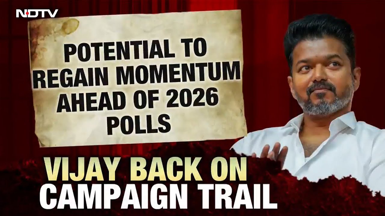 Actor Vijay Rally | Vijay’s First Rally After Karur Tragedy: Puducherry Meet Under Tight Curbs