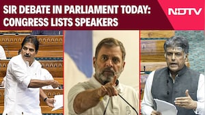 SIR Debate In Parliament Today: Congress Lists Speakers For Electoral Reforms Debate
