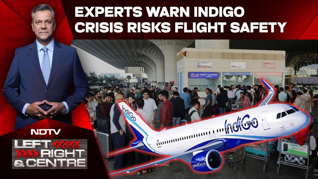 Indigo Crisis | Pilot Fatigue, Rostering Chaos: Experts Warn IndiGo Crisis Risks Flight Safety
