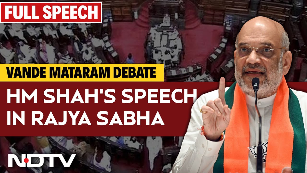 Vande Mataram Row | Amit Shah Rebuts Priyanka Gandhi On Vande Mataram, Slams Nehru, Indira Gandhi