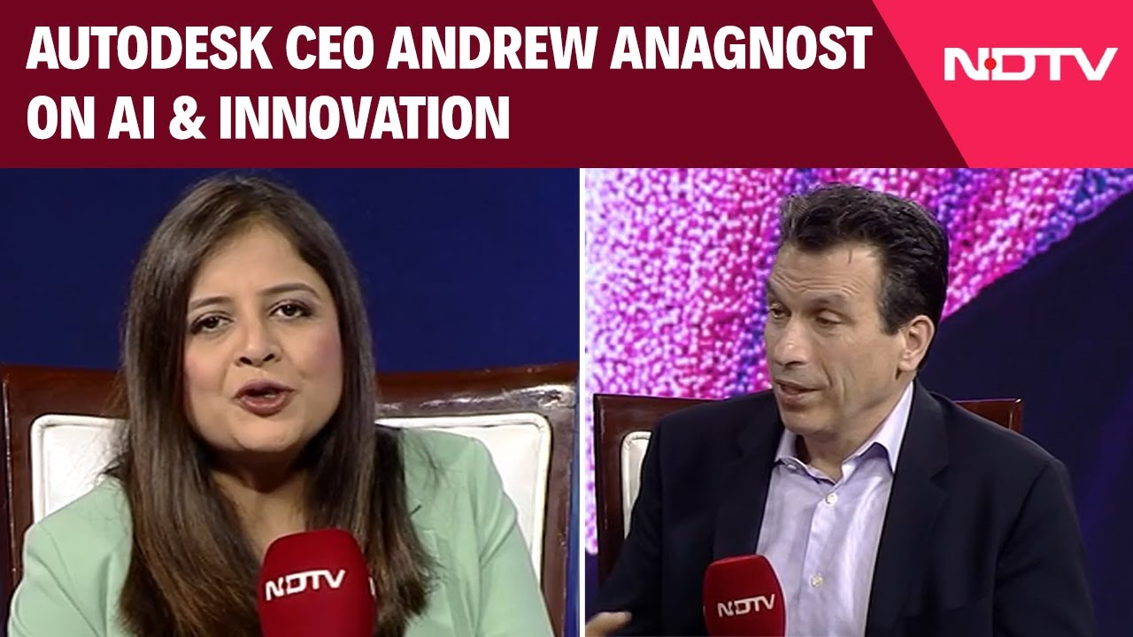 Designing India's Future: Autodesk CEO Andrew Anagnost on AI & Innovation