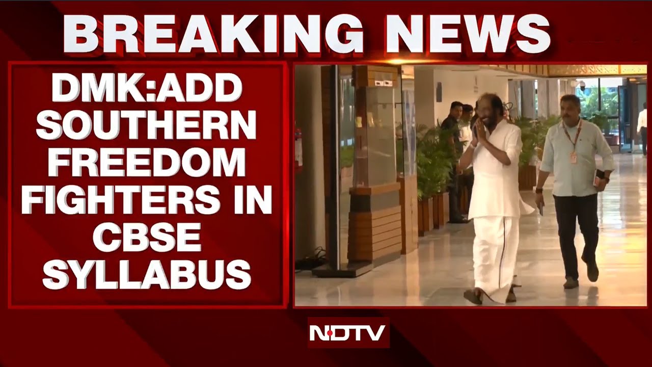 DMK MP Flags 'Invisible South' in History Books, Seeks Southern Freedom Fighters in CBSE Syllabus