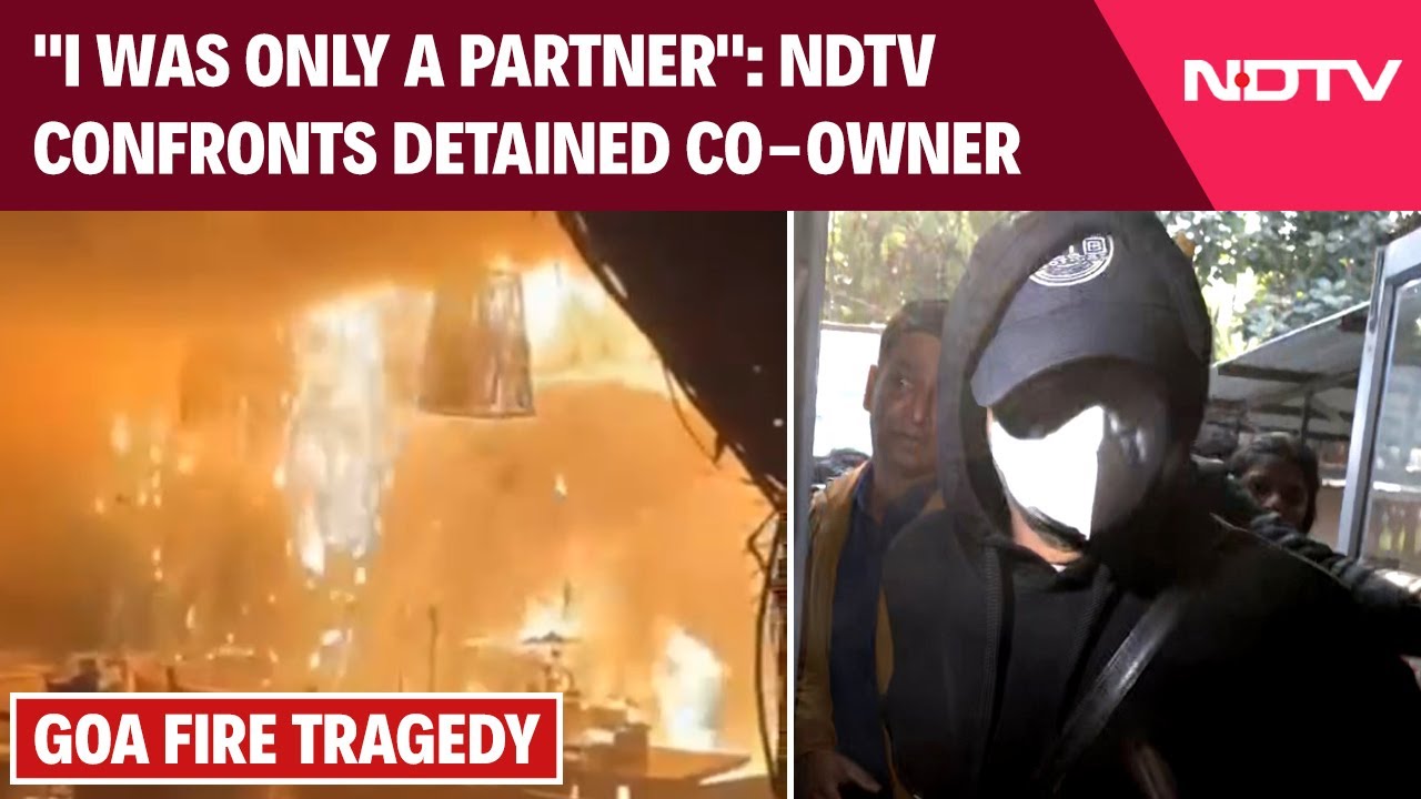 "I Was Only A Partner": Detained Co-Owner Of Goa Nightclub To NDTV