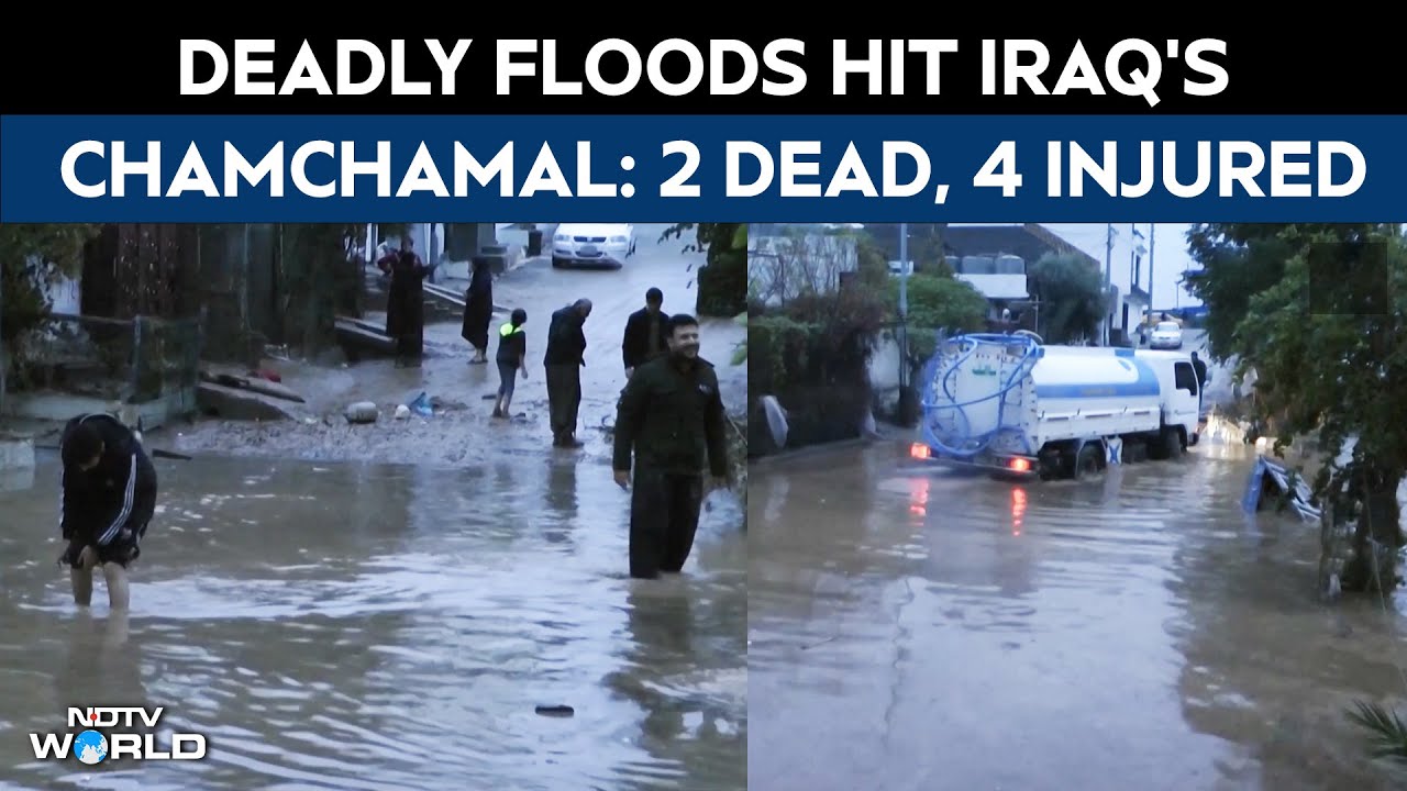 Iraq Floods | Deadly Floods Hit Chamchamal, Killing Two and Injuring Four In Iraq's Kurdistan Region