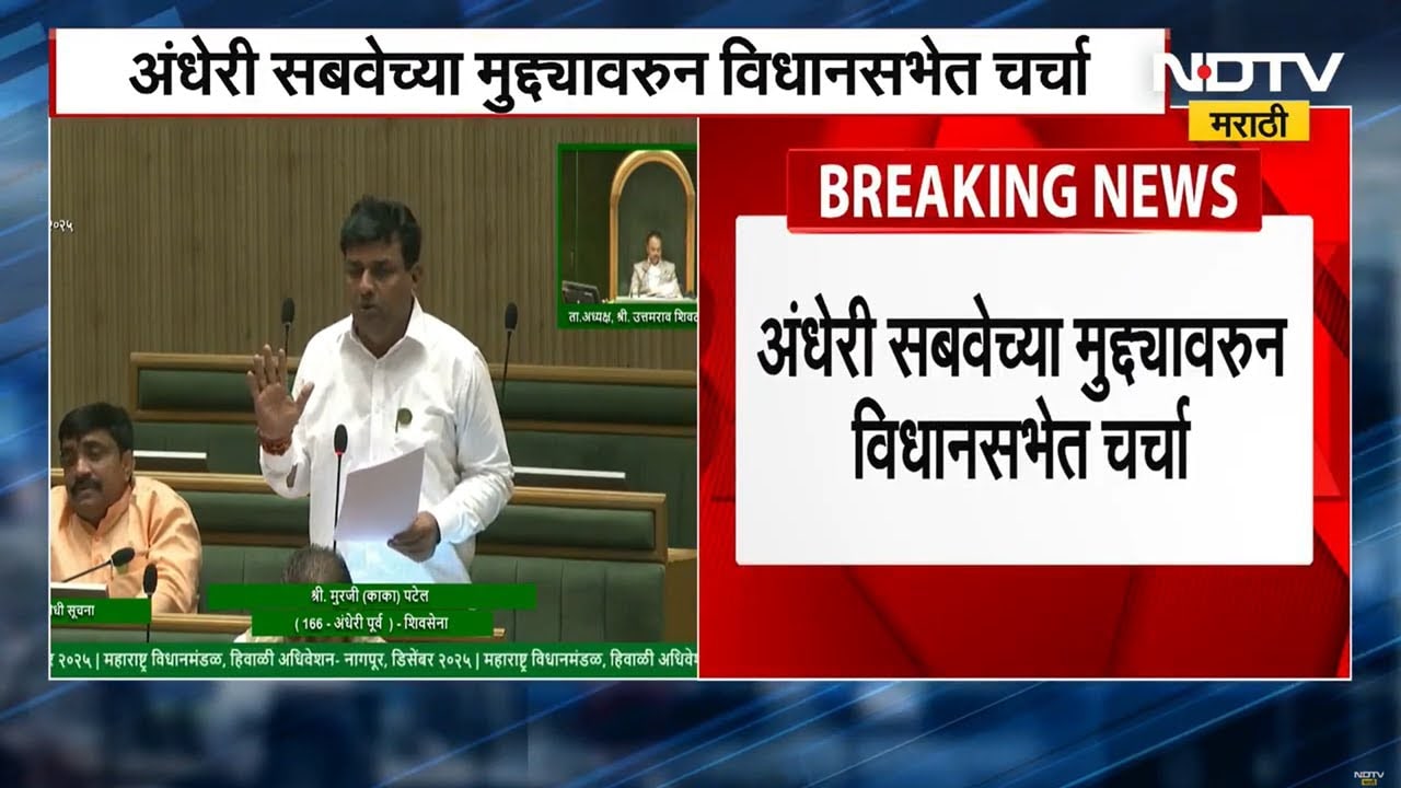 Andheri Subway च्या मुद्द्यावरून Vidhan Sabha मध्ये चर्चा, पावसाळ्यात मोठ्या प्रमाणात पाणी साचतं