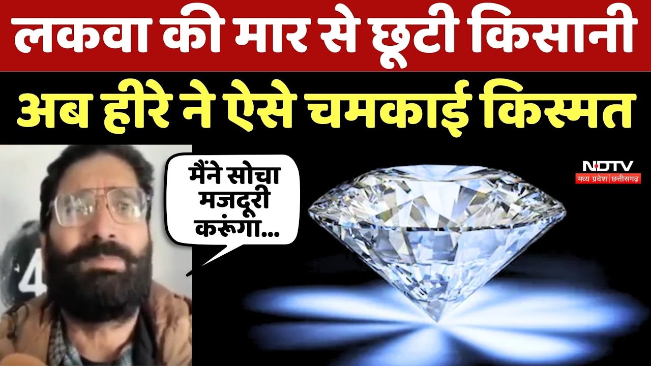 Diamond In Panna: Paralysis की मार से छूटी Farming, अब हीरे ने ऐसे चमकाई किस्मत