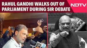 Rahul Gandhi Walks Out Of Parliament: Home Minister Amit Shah Did Not Respond To Our Queries
