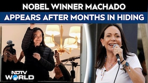 Machado Returns | Venezuelan Nobel Winner Maria Machado Appears In Oslo After A Year In Hiding