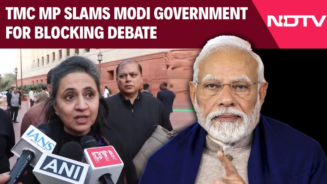 TMC MP Slams Modi Govt For Blocking Debate On Electoral Reforms & BLO Deaths