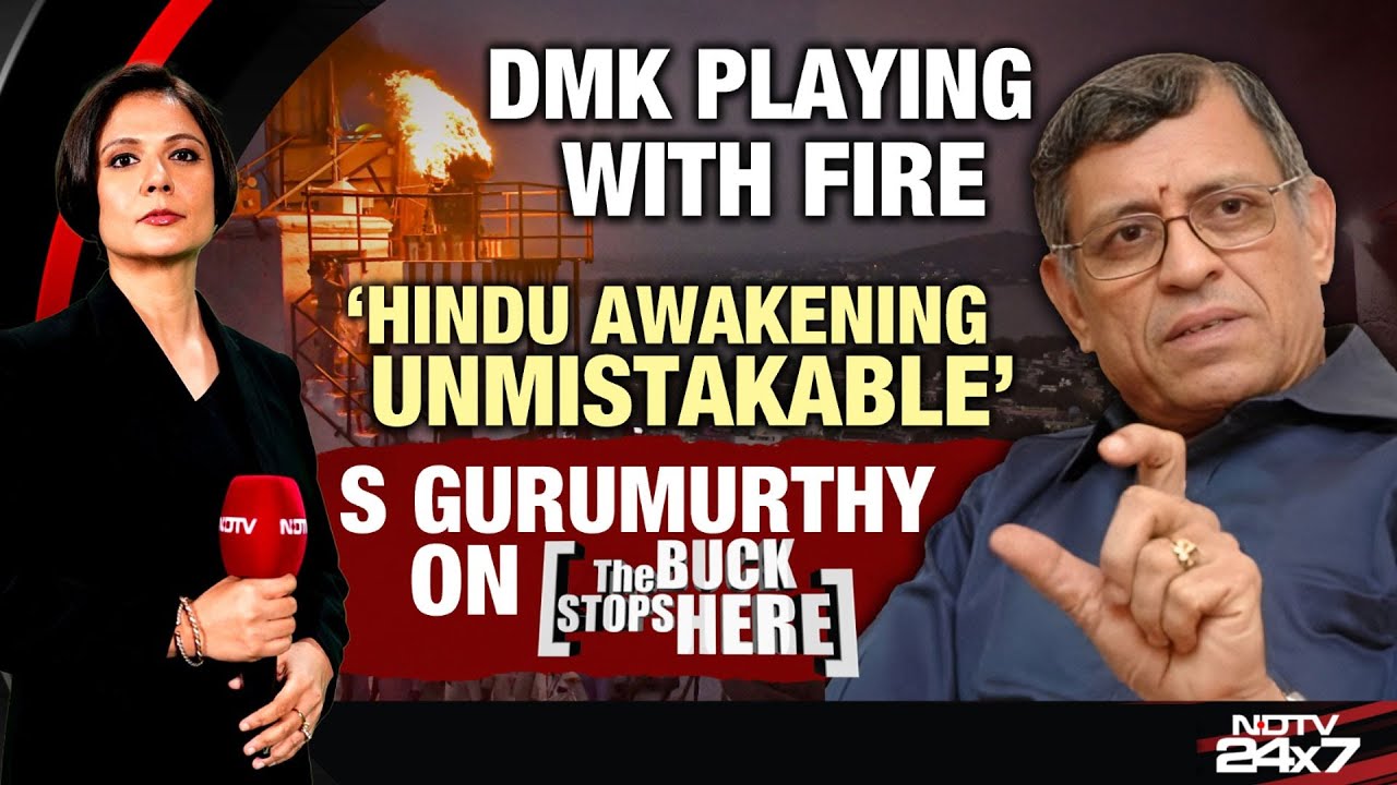 NDTV Exclusive With S Gurumurthy: 'Hindu Awakening Unmistakable, DMK Playing With Fire'
