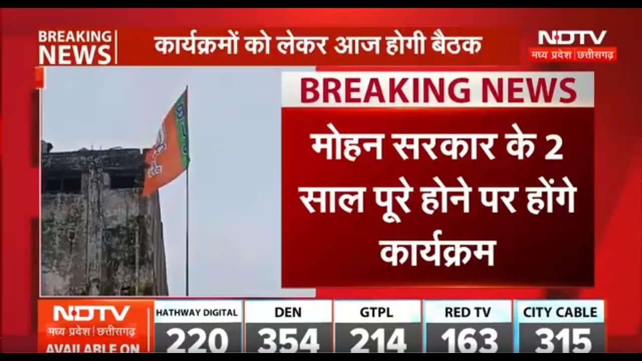 MP News : आज शाम BJP Office में बड़ी बैठक, जश्न की तैयारियों पर होगा मंथन