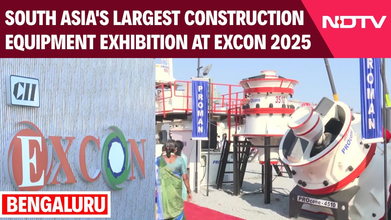 ExCon 2025: Global Brands Come Together For South Asia's Largest Construction Equipment Exhibition