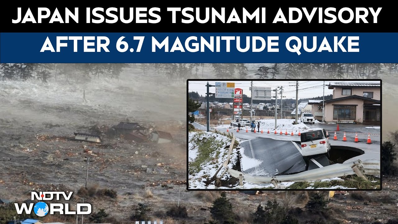 Japan Tsunami | Japan Issues Tsunami Advisory After 6.7 Magnitude Quake In Country's Northeast