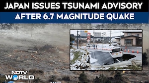 Japan Tsunami | Japan Issues Tsunami Advisory After 6.7 Magnitude Quake In Country's Northeast