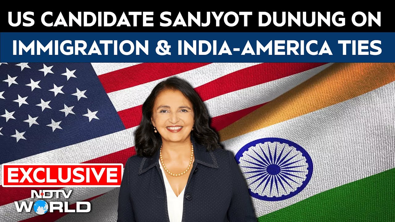 US Candidate Sanjyot Dunung On Immigration, Borders & Indian-American Safety | NDTV World