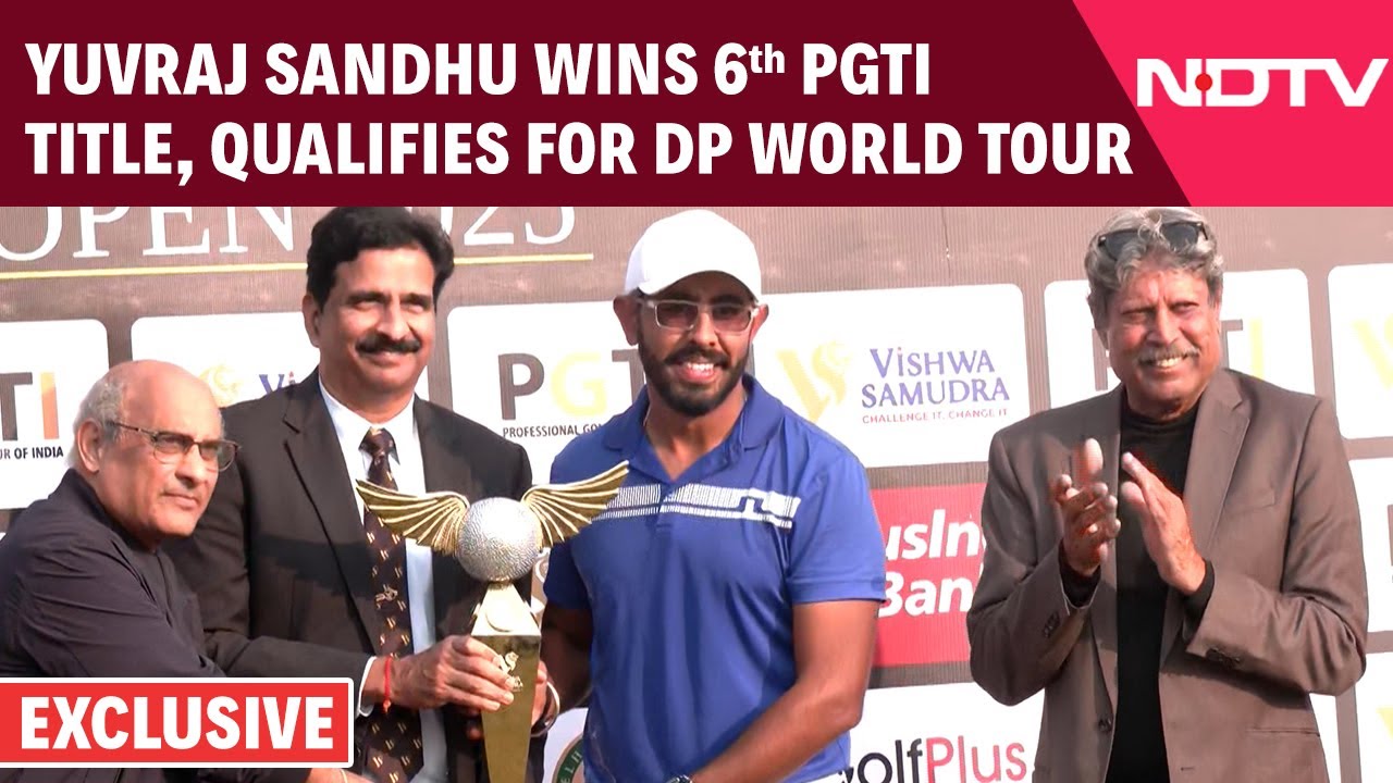 Yuvraj Sandhu Qualifies For DP World Tour After Winning 6th PGTI Title