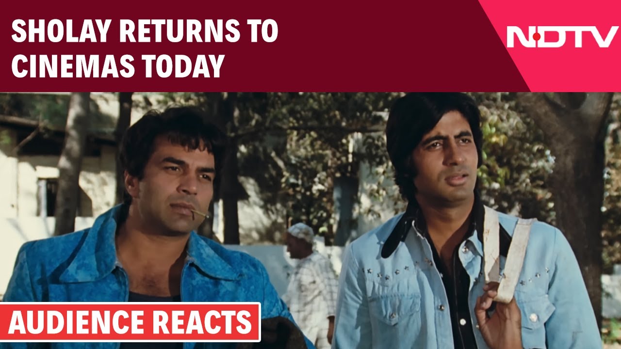 Sholay Returns to Cinemas Today in Restored 4K ‘Final Cut’ With Original Ending