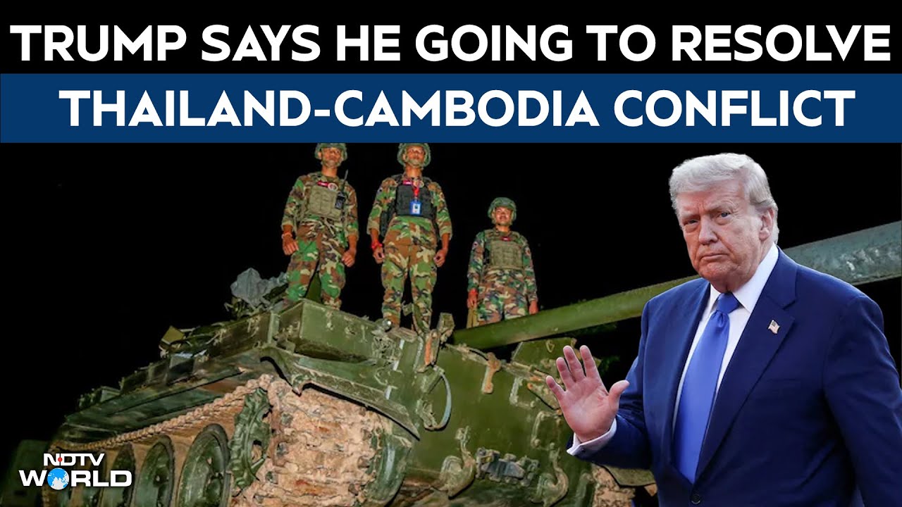 'Solved 8 Wars...': Trump Says He Going To Resolve Thailand-Cambodia Conflict