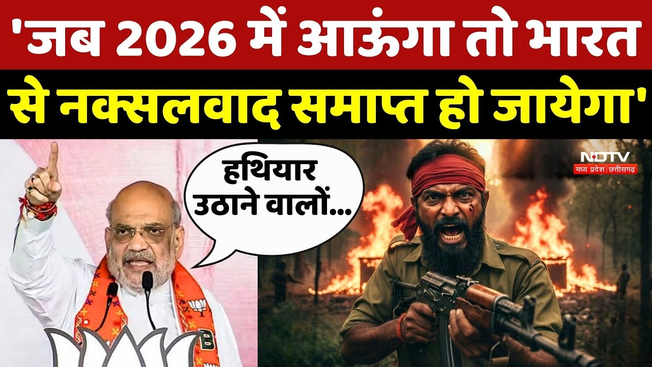 Naxalism In Chhattisgarh: Amit Shah ने Naxalites पर कहा- हथियार उठाने वालों...