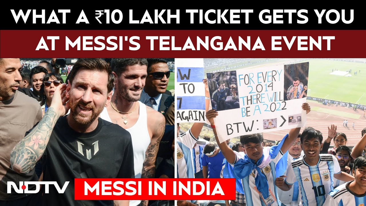 Hyderabad Set To Witness Revanth Reddy Vs Messi Football Faceoff | Messi News