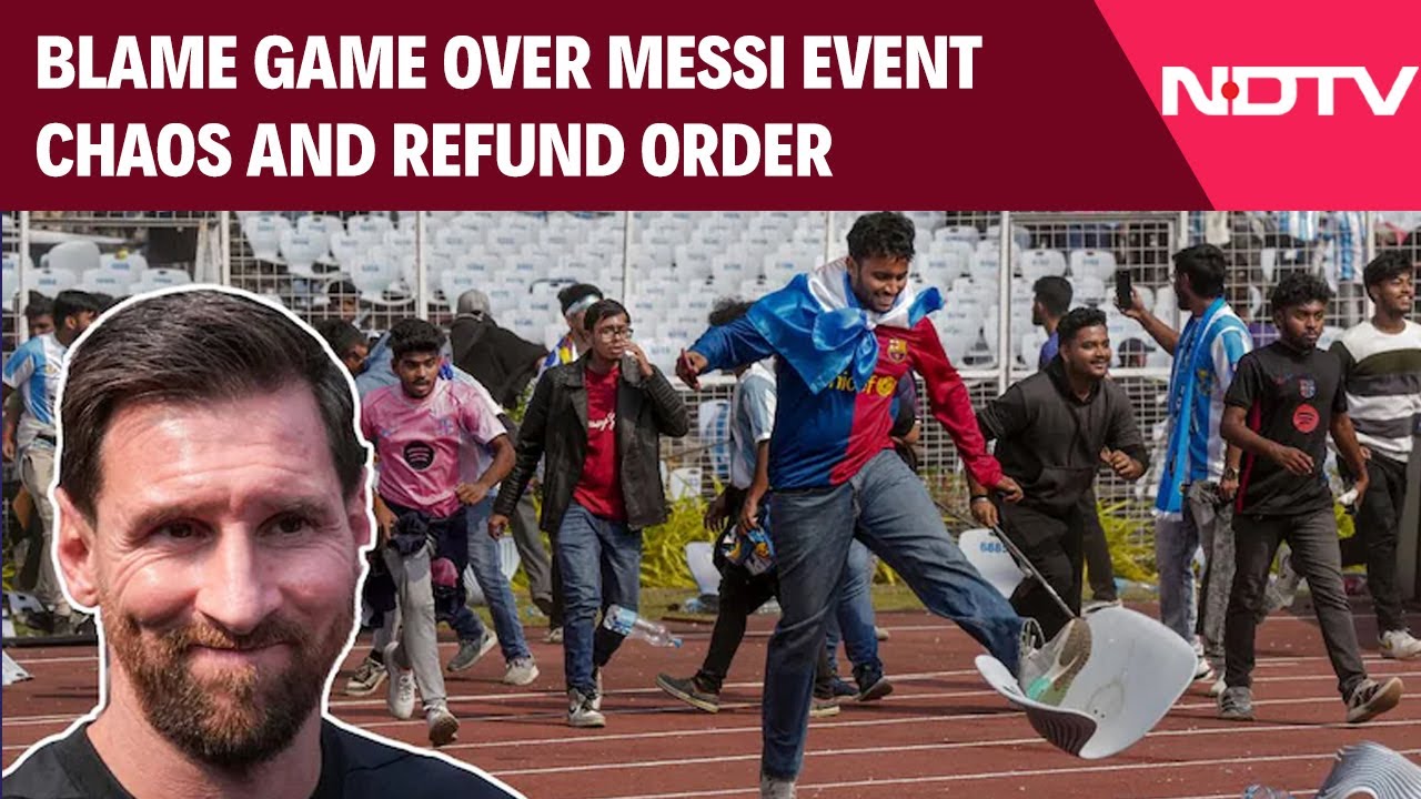 "Kolkata Ashamed": A Blame Game Over Messi Event Chaos And Refund Order