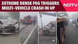 Dense Fog Triggers Multi-Vehicle Crash on NH-91 in Greater Noida