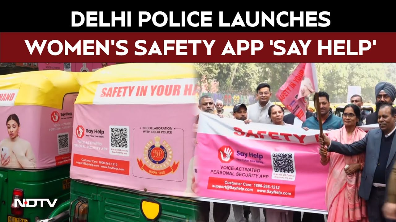 Auto Rally Promoting Delhi Police-Backed Women's Safety App Flagged Off By Nirbhaya's Mother