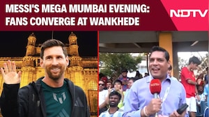 Messi Mumbai Tour | Lionel Messi’s GOAT India Tour: Fans Converge At Wankhede Stadium