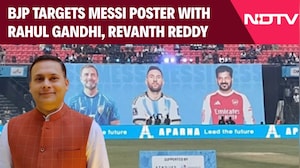 Messi Poster Row | BJP’s Amit Malviya Targets Image With Rahul Gandhi, Revanth Reddy