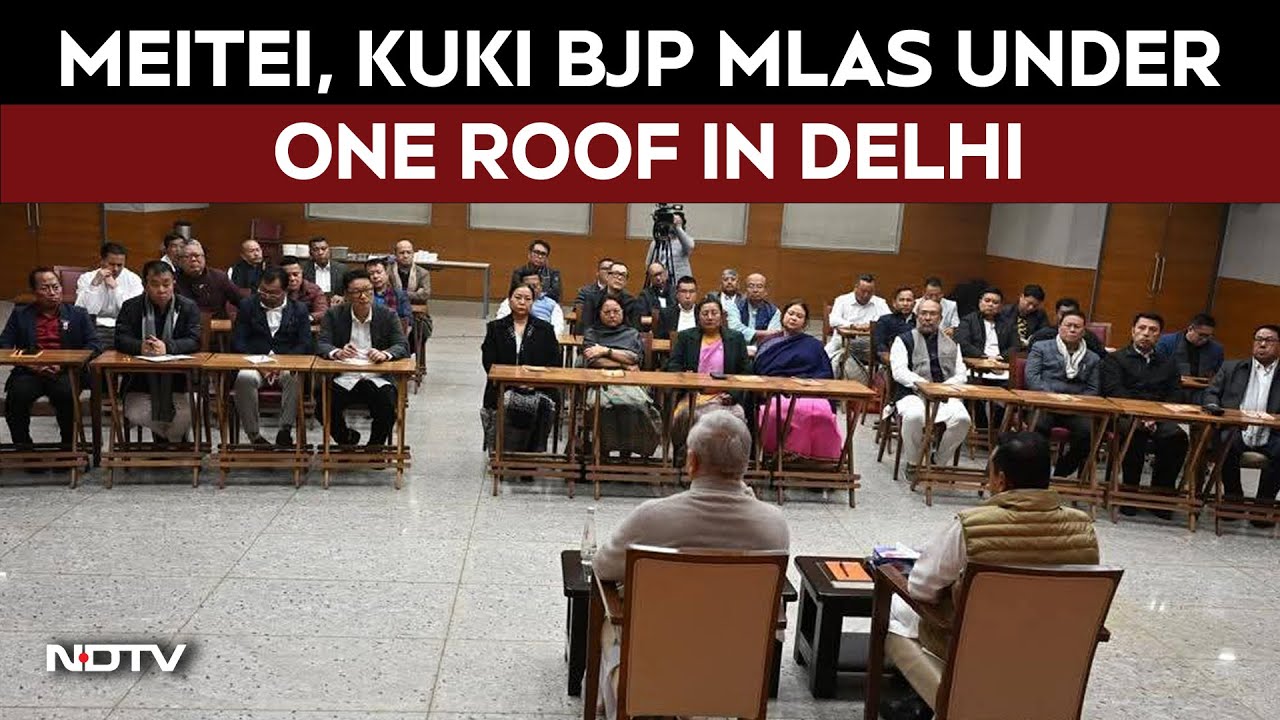 Meitei, Kuki BJP MLAs Under One Roof In Delhi For 1st Time Since May 2023